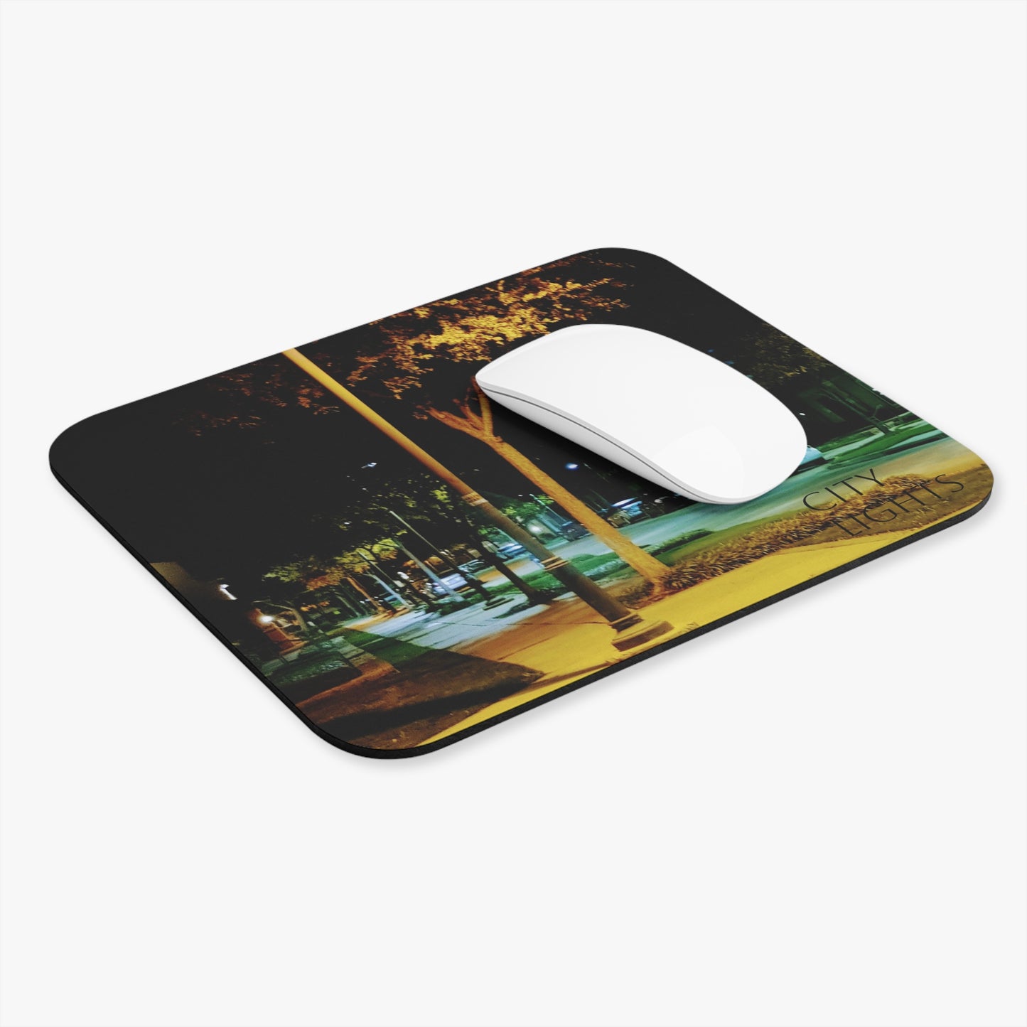 City Lights Mouse Pad